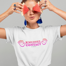 Afbeelding in Gallery-weergave laden, KNUFFELCONTACT by Kythana - T-shirt met korte mouwen voor jongeren
