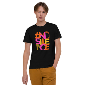 NoSilence - Unisex T-shirt van biologisch katoen