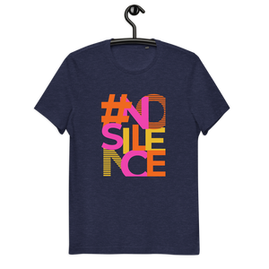 NoSilence - Unisex T-shirt van biologisch katoen