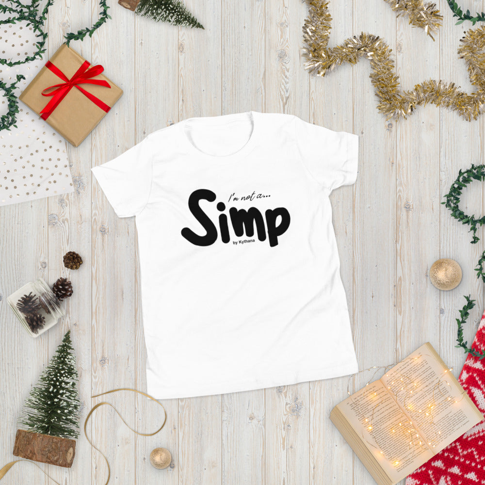 I'm not a... SIMP by Kythana - T-shirt met korte mouwen voor jongeren